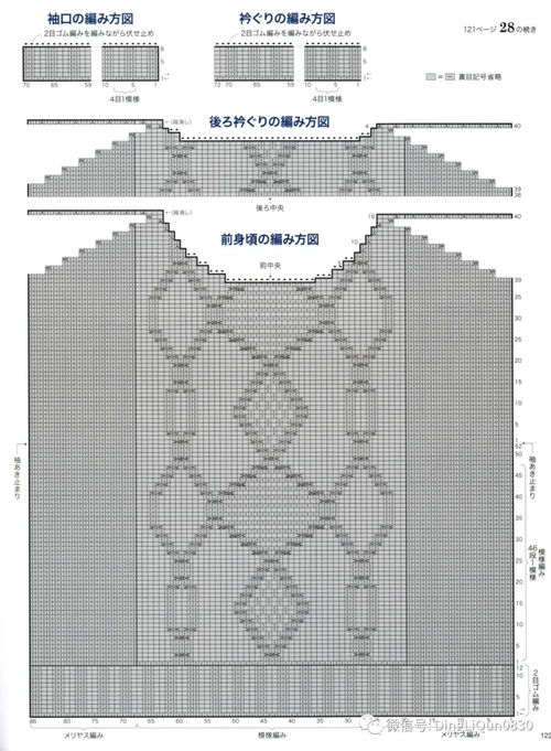 针织图解 女士精品系列80款秋冬季服装配饰 完整版